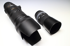 フルサイズ対応とAPS-C専用レンズの比較