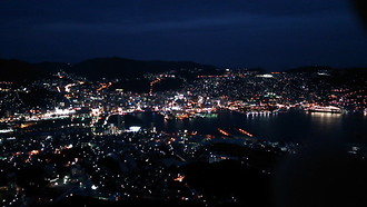 長崎県・稲佐山からの夜景